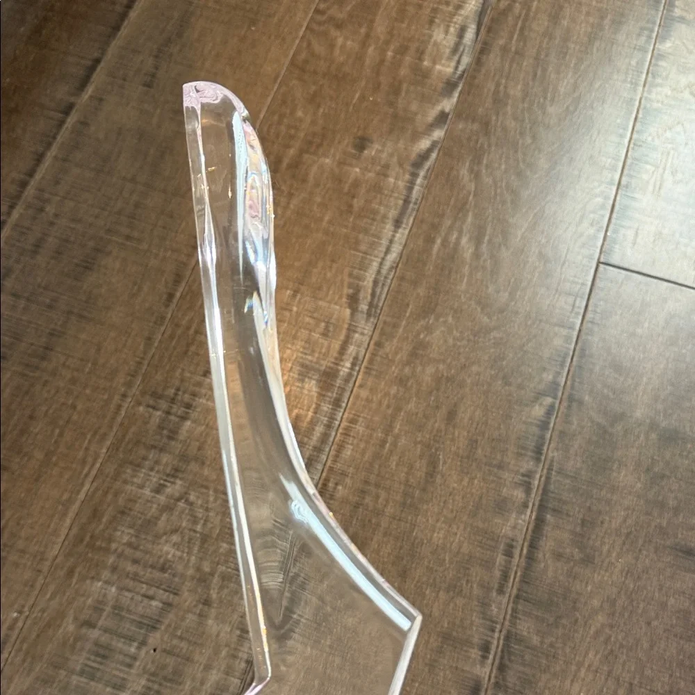 The container store Super acrylic coat hanger Clear Acrylic Hanger
